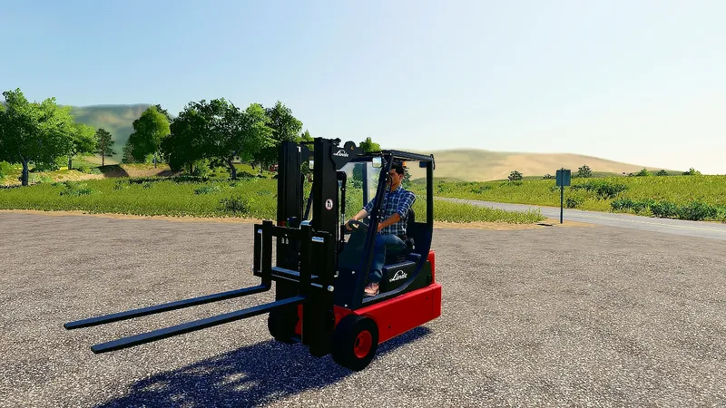 Погрузчик Linde E14-335 v 1.0.0.1