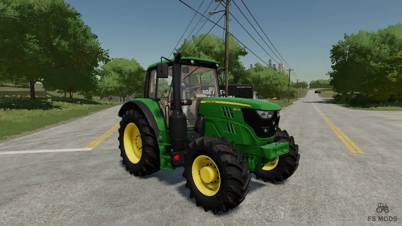 Трактор John Deere 6110M Series v 1.0.0.1