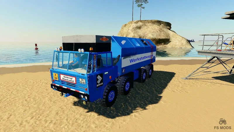 Грузовик Tatra 8×8 Service v 1.0