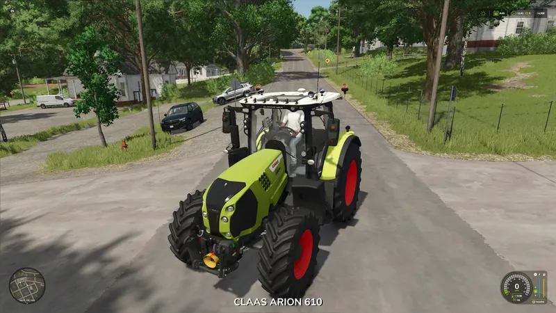 Трактор Claas Arion 600 Series V1.0