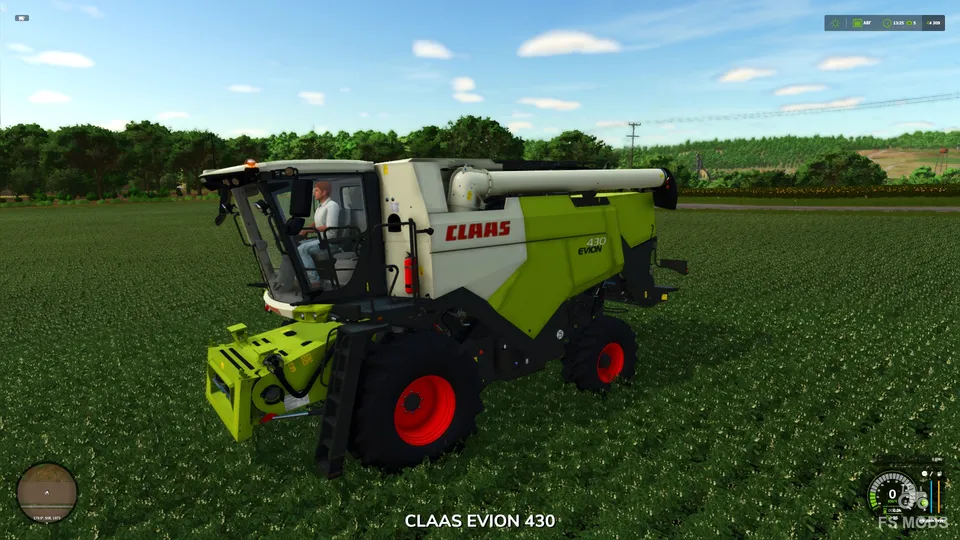 Pack CLAAS Evion 410-450 Series Montana V1.0