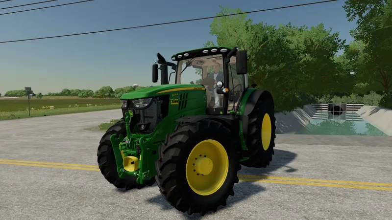 Трактор John Deere 6175/6215R v 1.0