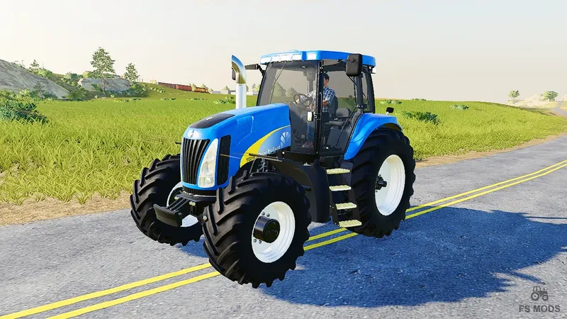 Трактор New Holland T Series v 1.0