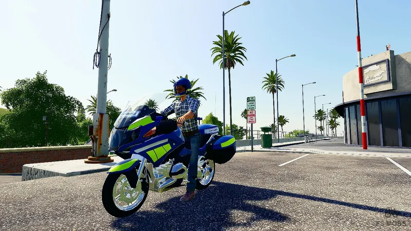 Мотоцикл BMW R1200 RT Gendarmerie v 1.0
