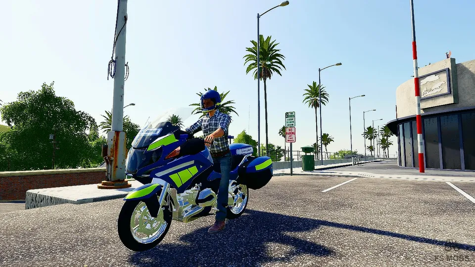 Мотоцикл BMW R1200 RT Gendarmerie v 1.0