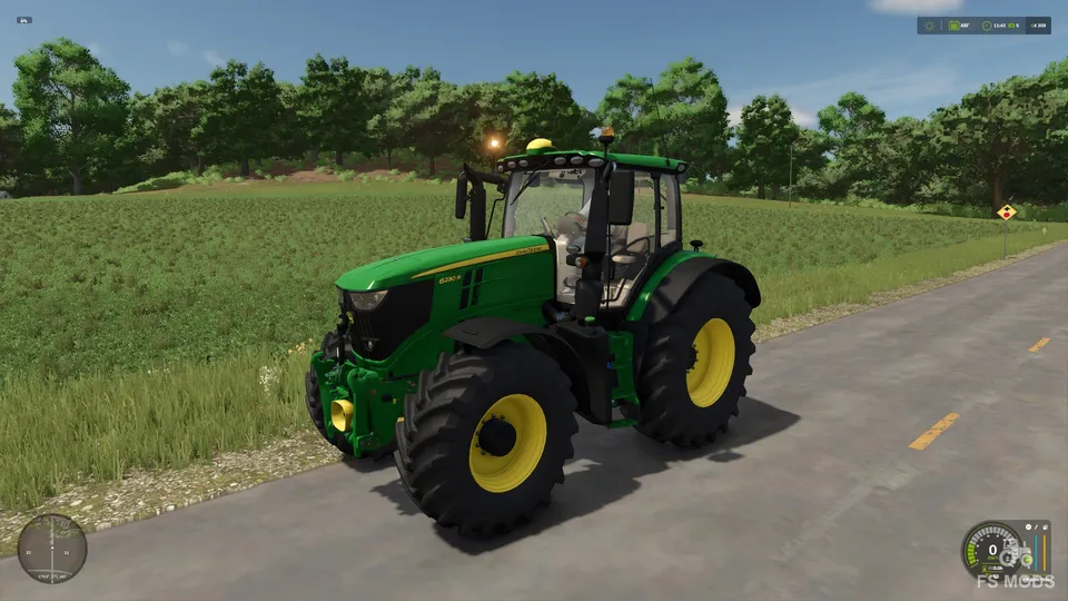 Трактор John Deere 6R Series v1.0