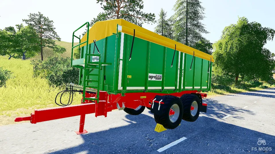 Прицеп Kroeger Agroliner TDK 302 old v 1.0