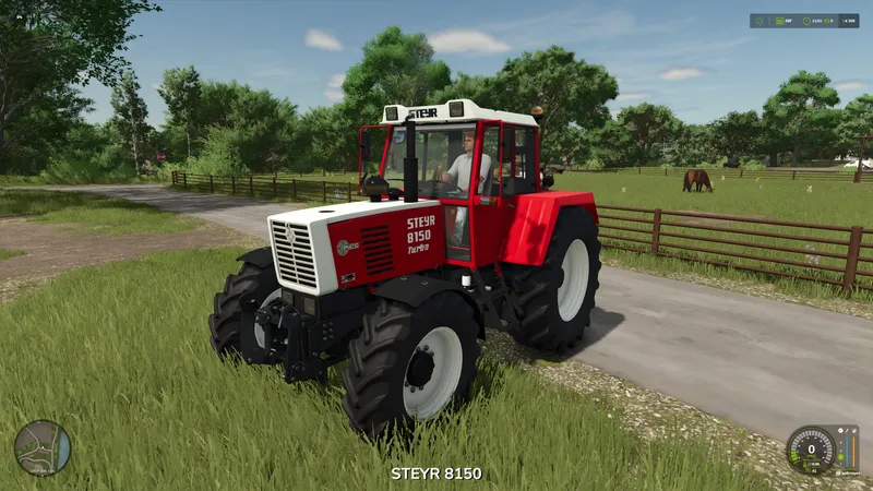 Трактор Steyr Series 8150 v1.0