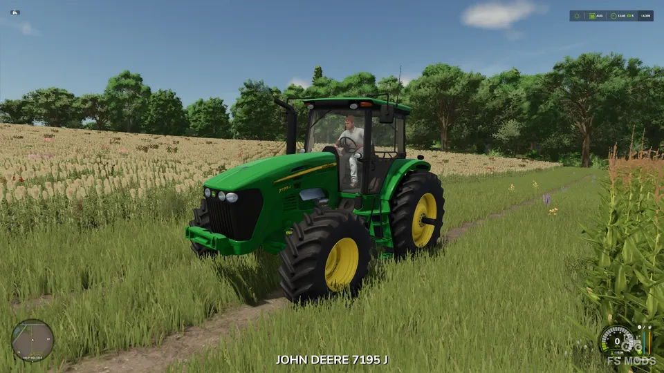 Трактор John Deere 7J / 7030 V1.0
