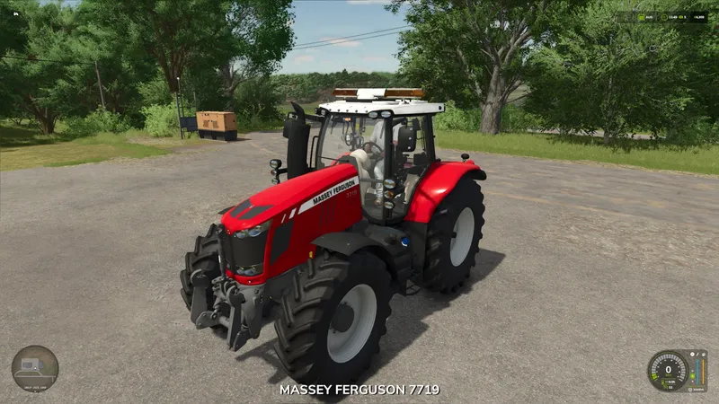 Трактор Massey Ferguson 7700 V1.0