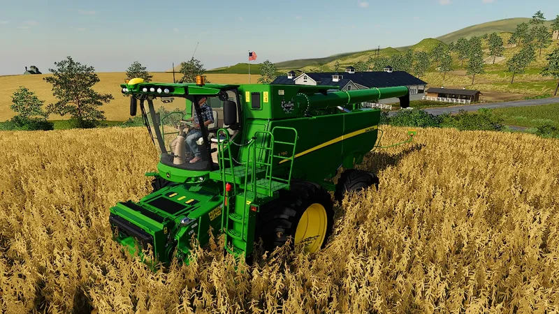 Комбайн John Deere S700 v 2.0