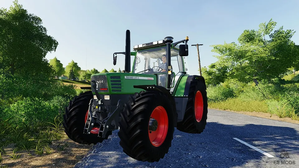 Трактор Fendt Favorit 500 Series v 6.0