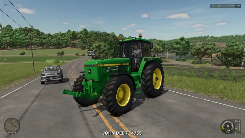 Трактор John Deere 4755 Turbo Edit + weight