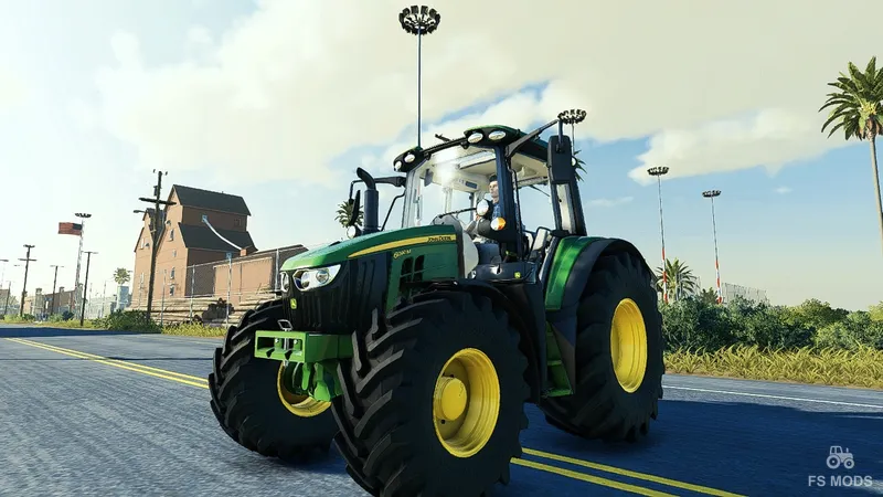 Трактор John Deere 6M Series Edit v 1.0