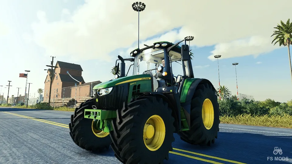 Трактор John Deere 6M Series Edit v 1.0