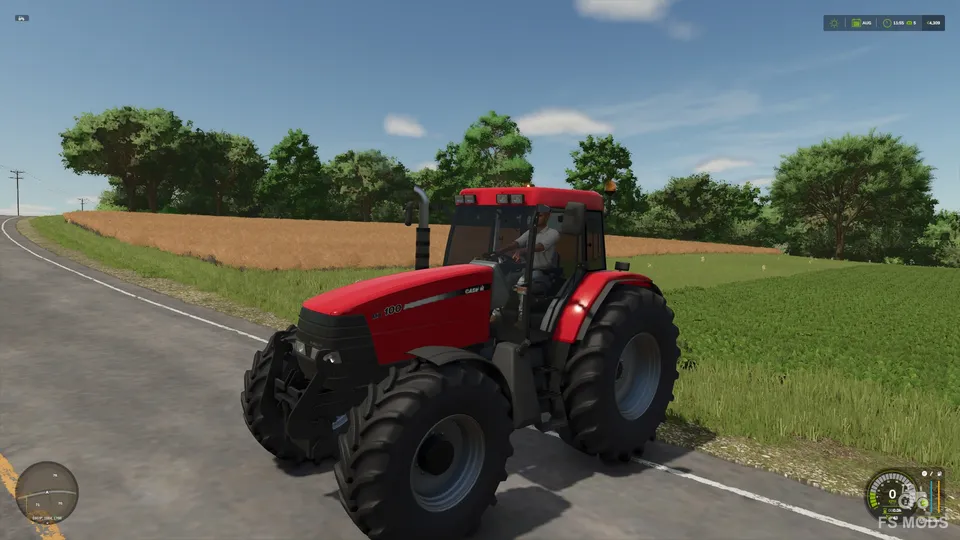 Трактор Case IH MX150 V1.1 by bluewolfdvm