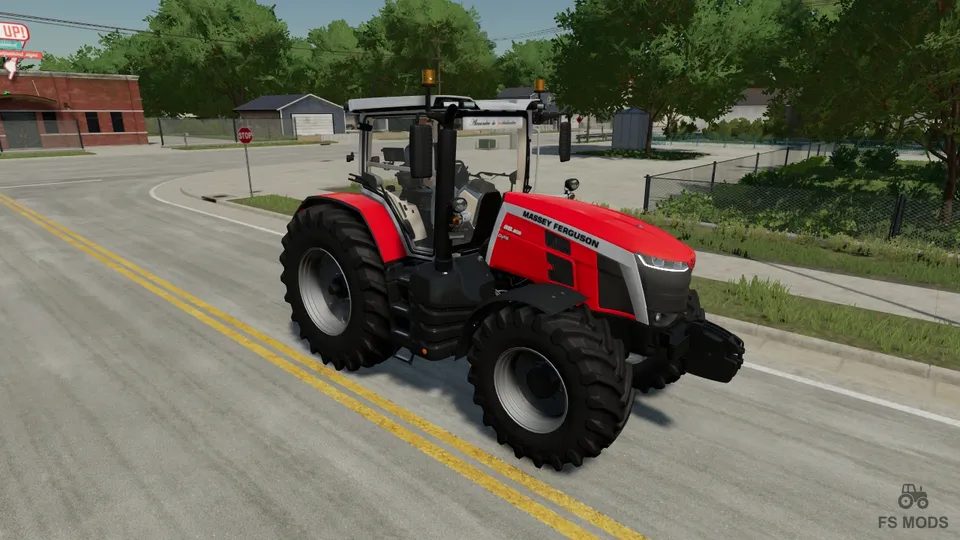 Трактор Massey Ferguson 8S v 1.2.0.1