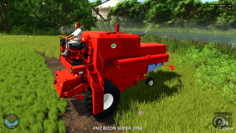 Зерноуборочный комбайн Bizon Super Z056 v1.0