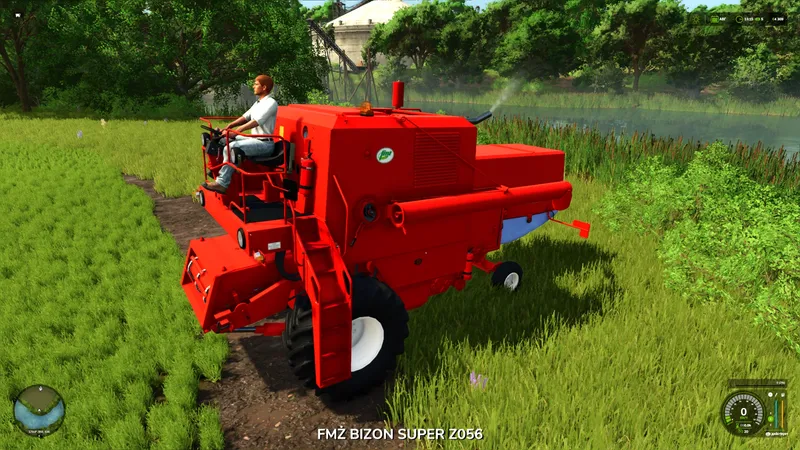 Зерноуборочный комбайн Bizon Super Z056 v1.0