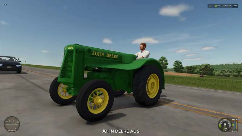 Трактор John Deere AOS v1.0