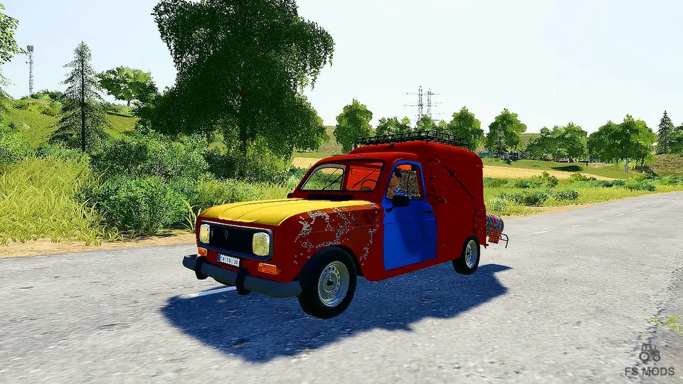 Автомобиль Renault 4-F4 Old v 1.0