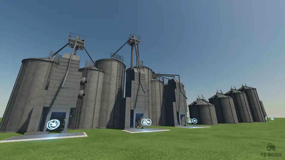 Старые бункеры для силоса v 1.0