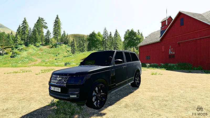 Автомобиль Range Rover Vogue Black Edition v 1.0