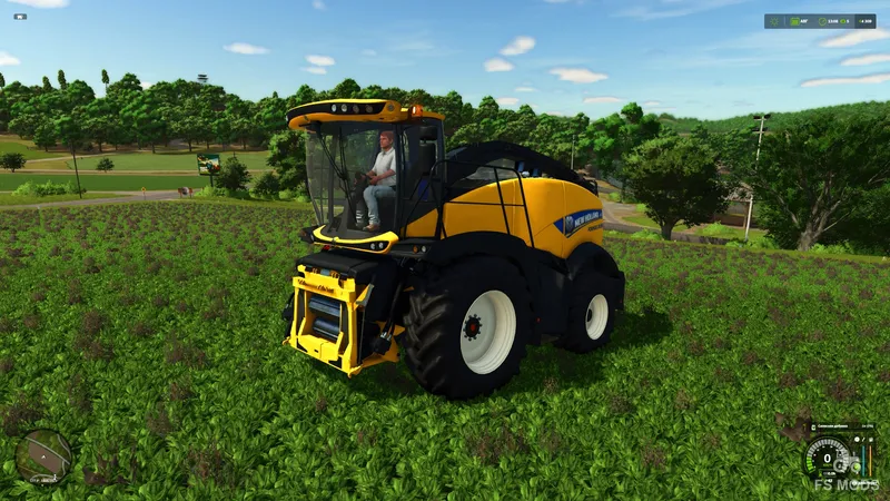 Кормоуборочный комбайн New Holland FR780 Edit v1.0