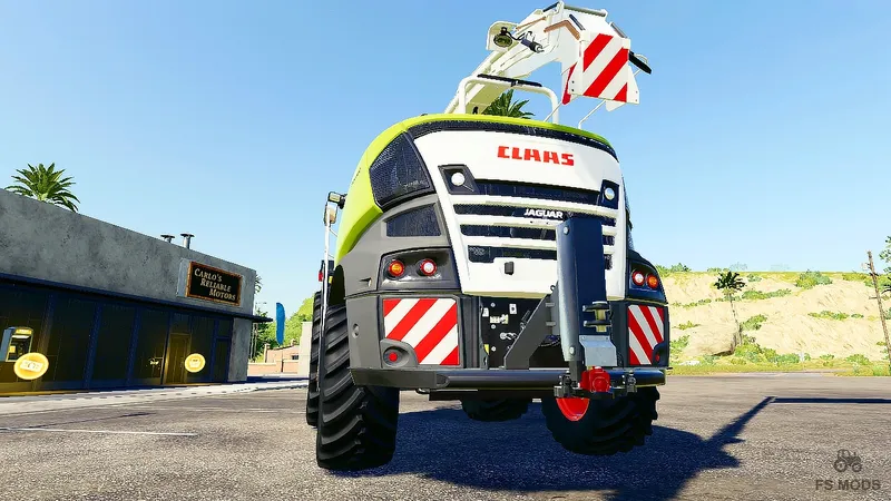 Сцепное устройство для Claas Jaguar v 1.0.1.0