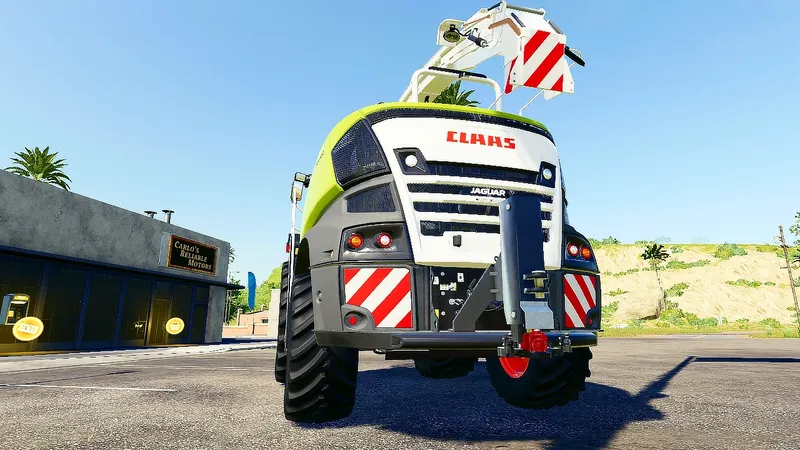 Сцепное устройство для Claas Jaguar v 1.0.1.0