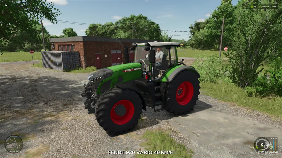 Трактор Fendt 900 Vario (реалистичная физика вождения)