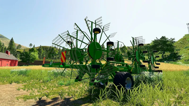 Валковая жатка Krone Swadro 2000 v 1.0