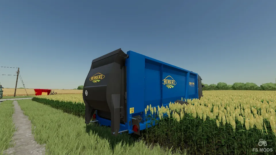 Воздуходувка и кормосмеситель Robert Straw v 1.0