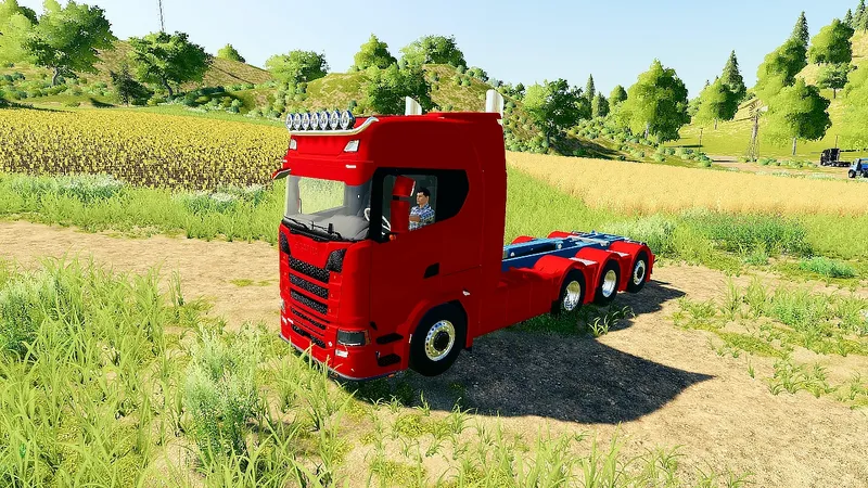 Грузовик Scania Next Gen Hooklift v 1.0