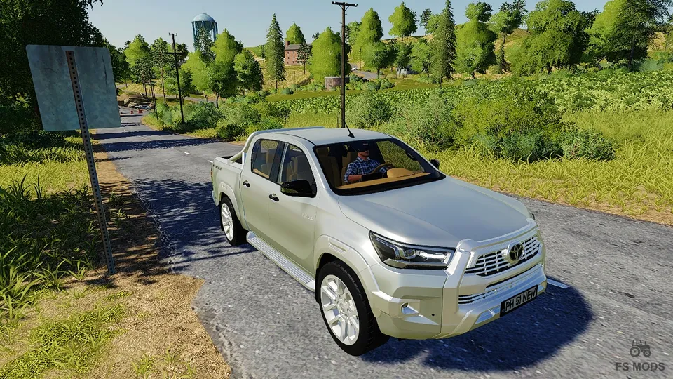 Автомобиль 2021 Toyota Hilux Invincible v 1.0
