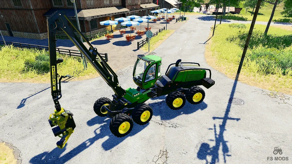 Колесный харвестер John Deere 1170G