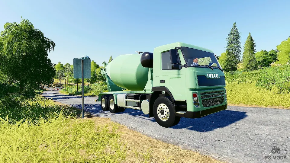 Грузовик Iveco Cement Truck v 1.0