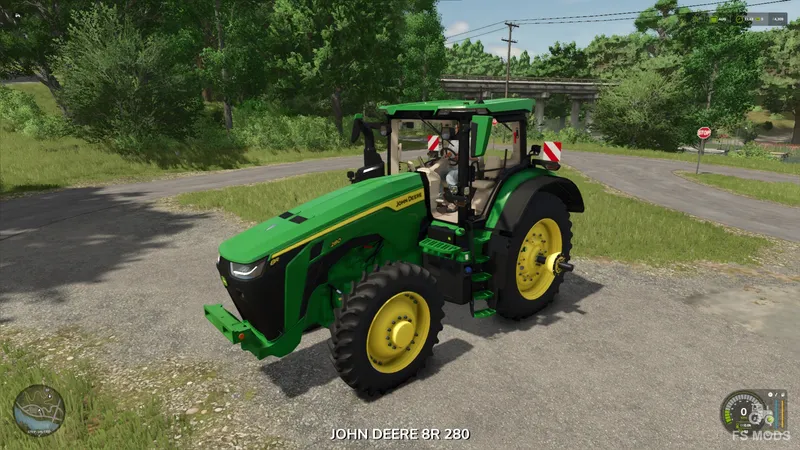 Трактор John Deere 8R v1.0 by FieldWise Moddding