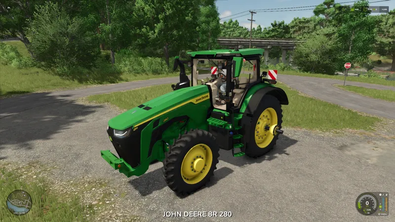 Трактор John Deere 8R v1.0 by FieldWise Moddding