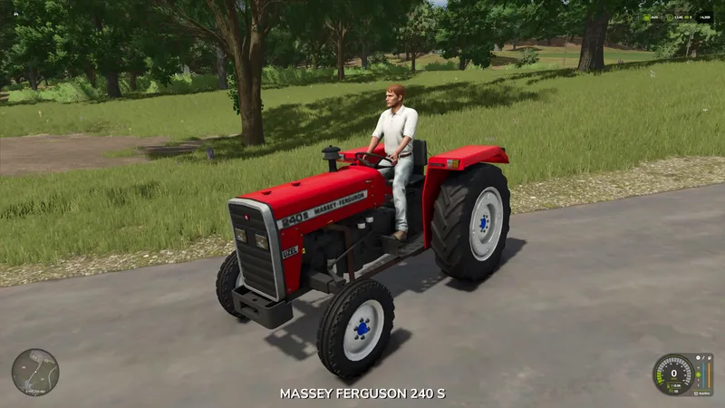 Трактор Massey Ferguson 240S v1.0