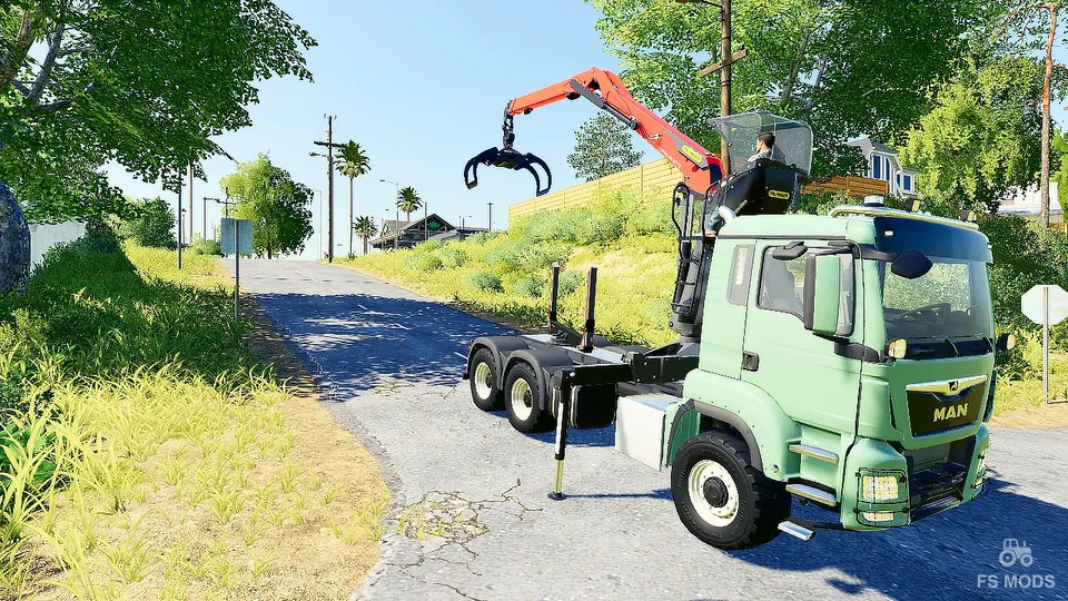 Лесовоз MAN TGS 36.600 v 1.1.1