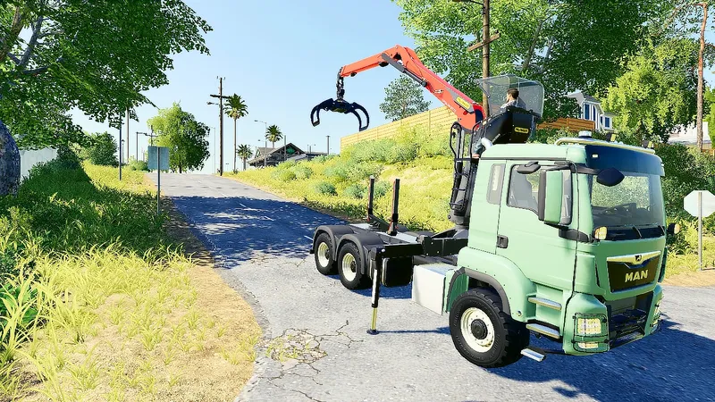 Лесовоз MAN TGS 36.600 v 1.1.1