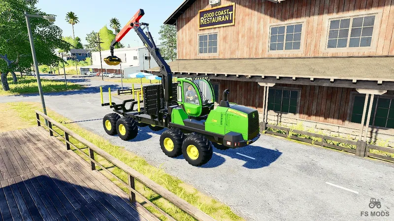 Колёсный форвардер John Deere 1210G v 1.0