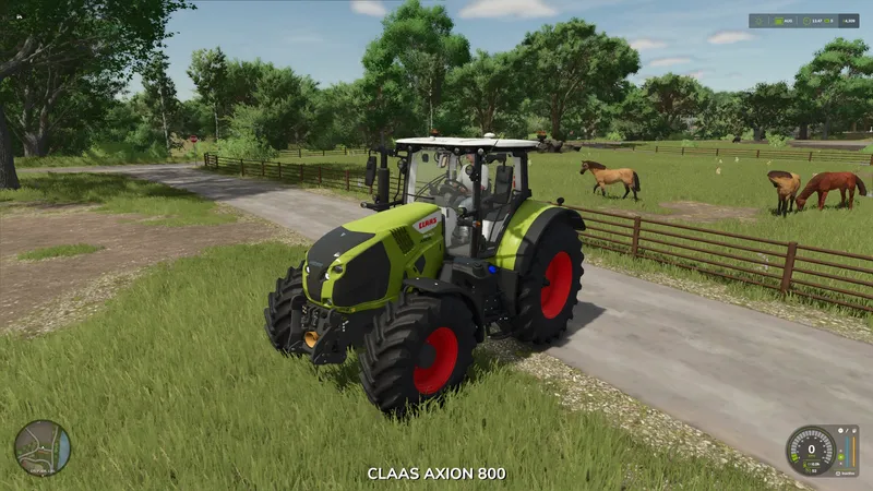 Трактор Claas Axion 800 v1.0 by EpicPryda