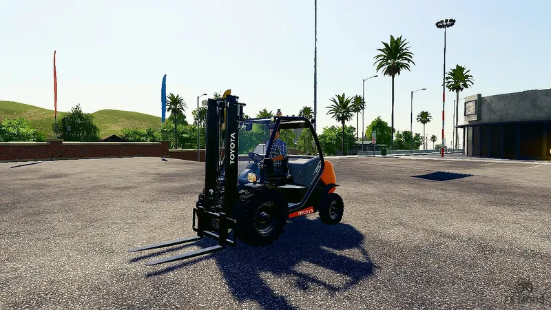 Погрузчик Toyota 2T5 Triplex 4M70 v 1.0