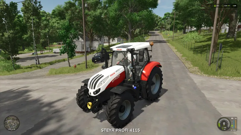 Трактор Steyr Profi TIER 4B MY18 v1.0