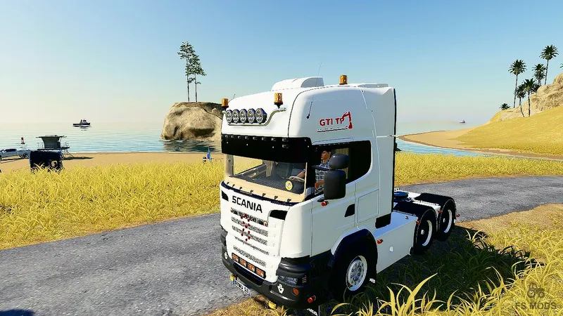 Грузовик Scania V8 v 1.0
