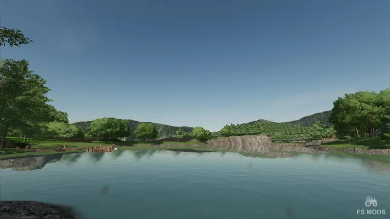 Карта фермы Riverview v 1.0