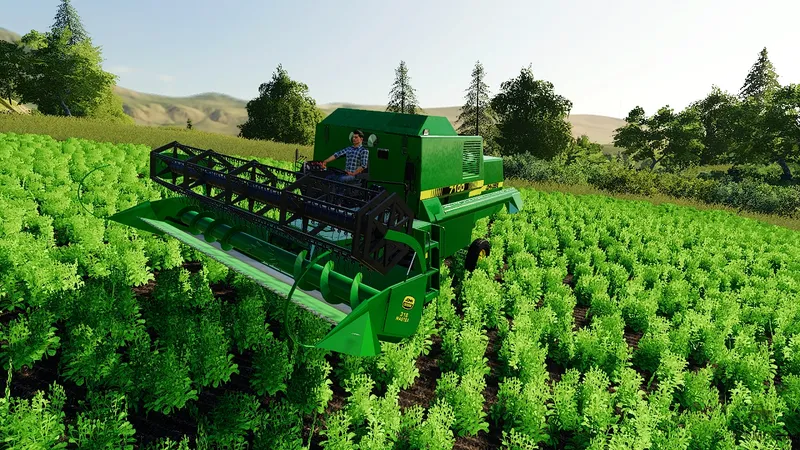 Комбайн John Deere 7000 Series v 1.2