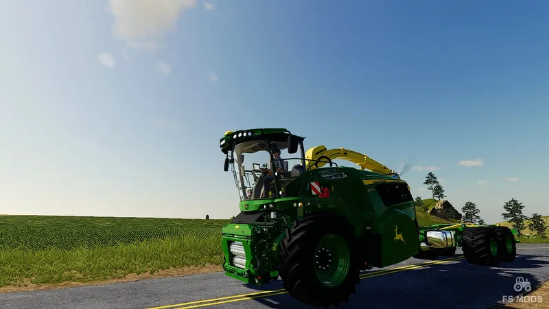 Комбайн John Deere 8000 Container Carrier v 1.0.2.5